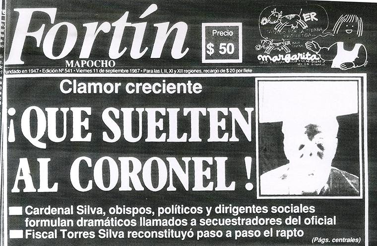 Fortín Mapocho, 11 de septiembre de 1987