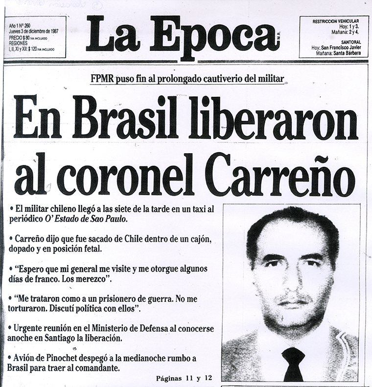 La Época, 3 de diciembre de 1987