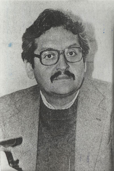 En agosto de 1986, José Carrasco Tapia dejó el país consciente de que su vida corría peligro. Regresó el 5 de septiembre y dos días después fue asesinado. Archivo diario La Nación. Universidad Diego Portales.