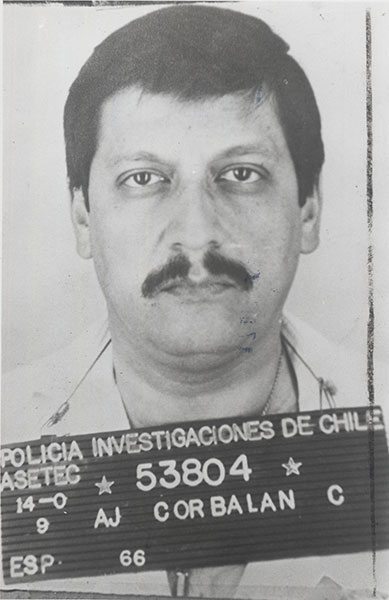 Corbalán fue condenado por los asesinatos de Rivera, Vidaurrázaga, Carrasco y Muskatblit.  