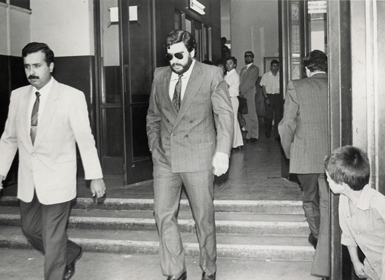 Jorge Vargas Bories (en el centro), fue condenado por la muerte del periodista José Carrasco. 