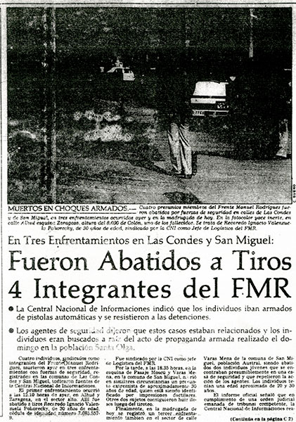 El Mercurio, 16 de junio de 1987